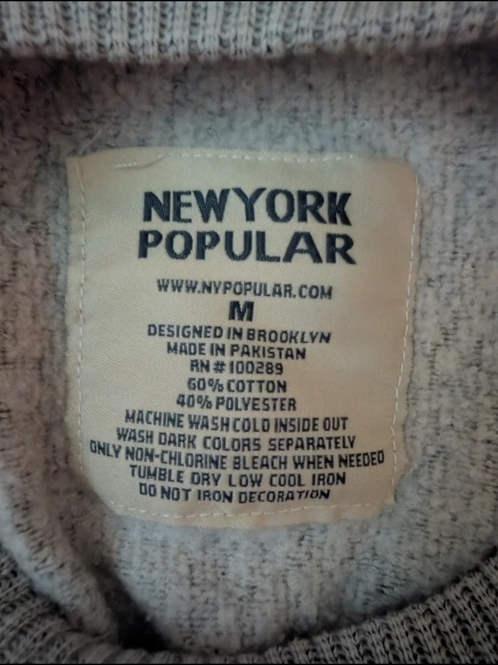 NewYork Popular VERMONT Crewneck Sweatshirt